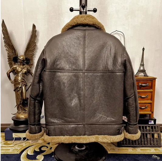 Jerri Leather Sherp Jacket