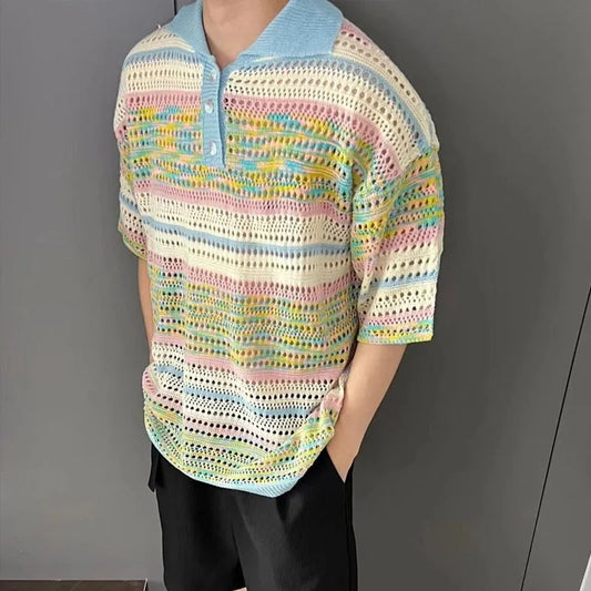 Junior Loose Knitted Polo
