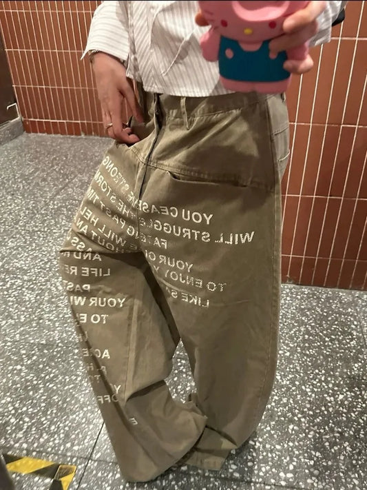 Khaki Magazine Cargo Denims