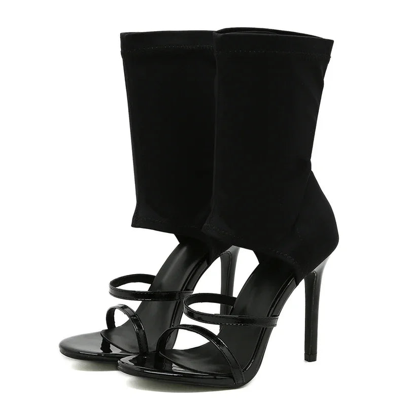 Kelly Ankle Sleeve Heels