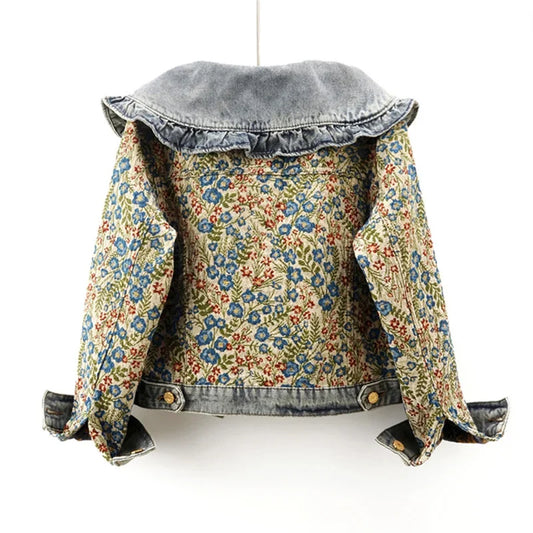 Margeret Floral Denim Jacquard