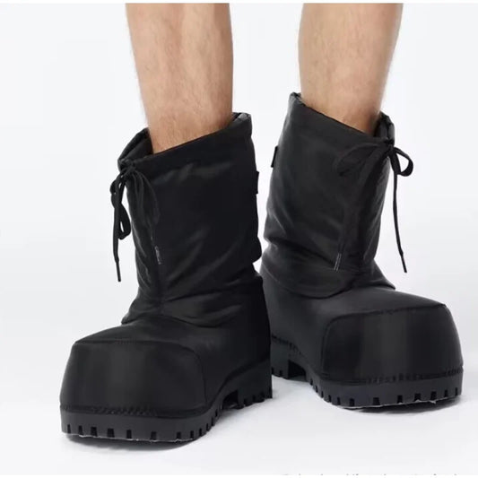 Canvas Ski Boots