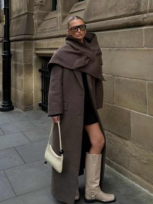 Treix Wool Lapel Coat