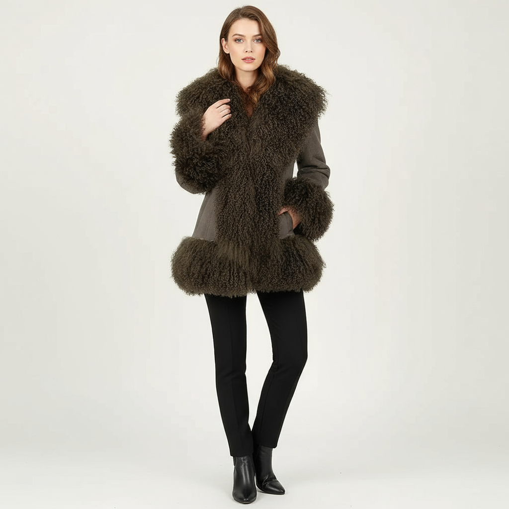 Xena Sherpa Lined Coat