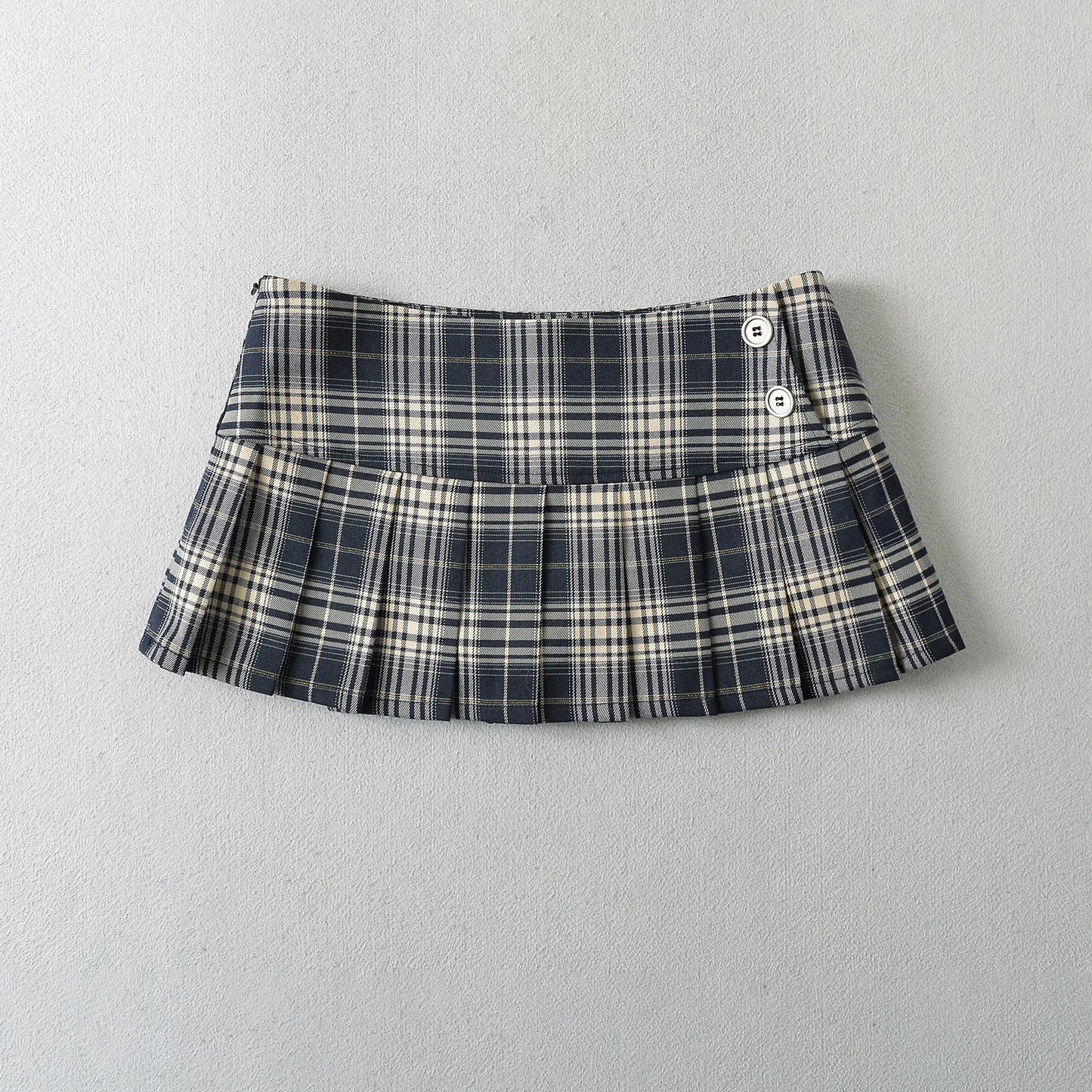 Teana Plaid Mini Skirt