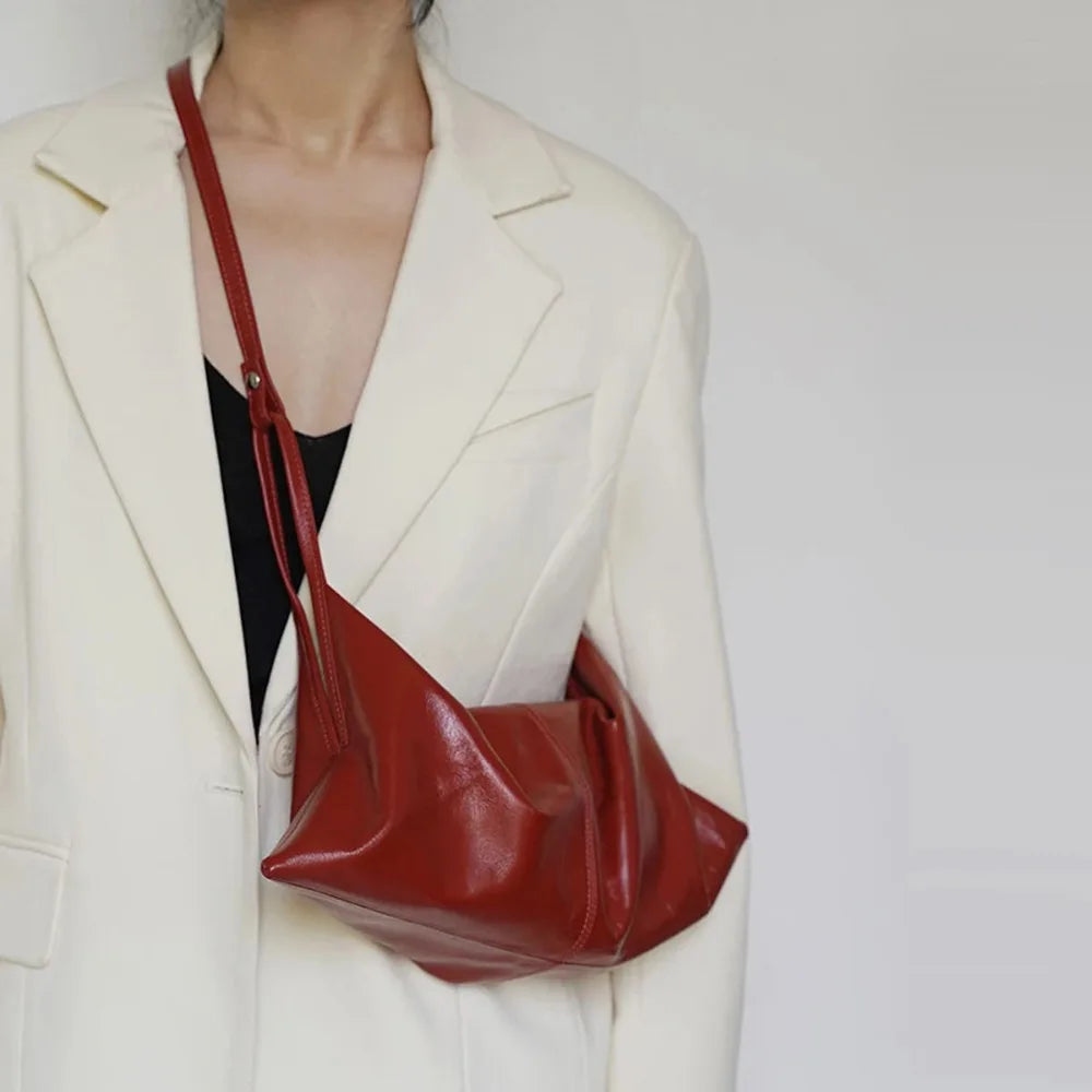 Lazy Bucket Soft Leather Bag