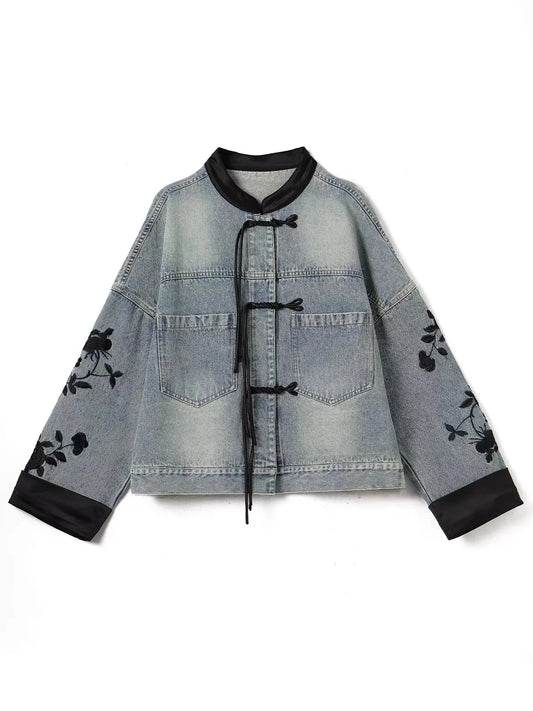 Trad Embellished Knot Overcoat