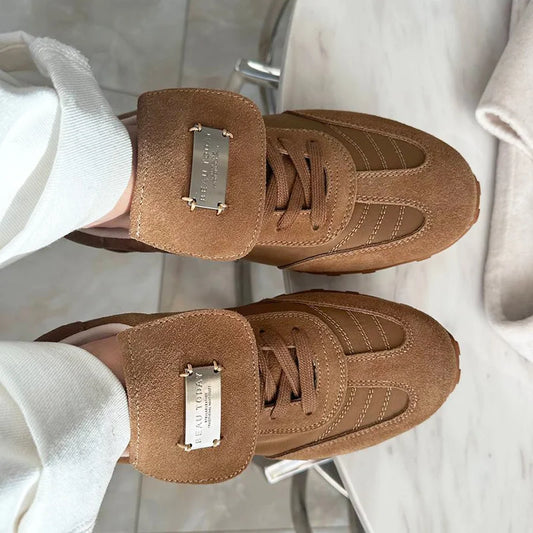 Macy Suede Trainers